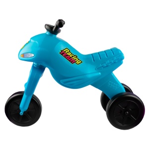 Motocicleta fara pedale, albastru deschis - ROBENTOYS - Img 2
