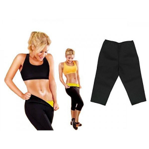 Pantaloni Fitness Slim Fit din Neopren pentru slabit si modelare, Marimea M, PM1524533
