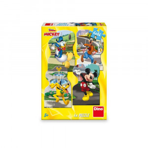 Puzzle Mickey, 4x54 piese - DINO TOYS - Img 2