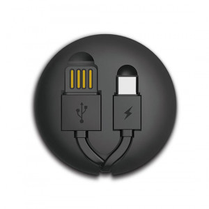 REMAX Cablu Cutebaby RC-99a - USB to Tip C - 1 metru Negru