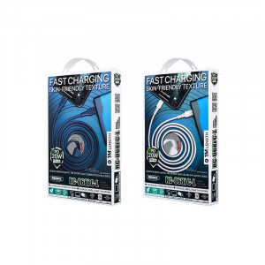 REMAX Cablu Zeron RC-068i - Tip C to Lightning - PD 20W 1 metre Alb - Img 2