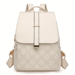 Rucsac floral stilat, inchidere cu fermoar, TMJQ1156313 - Img 4