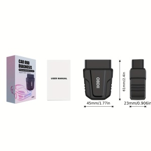 Scaner OBD2 fără fir pentru iOS/Android, Instrument de diagnostic auto conectare wireless, PMCF275238 - Img 3