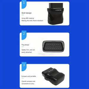 Scanner Diagnostic OBD2 Fără Fir pentru Mașină, PMYP330500 - Img 3
