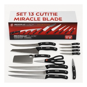 Set 13 cutite de bucatarie Miracle Blade, BZWW22022