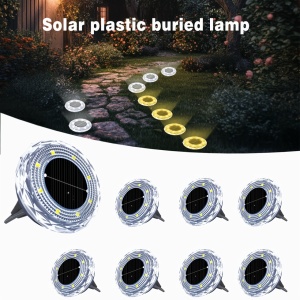 Set lămpi solare LED pentru sol – iluminat ambiental pentru grădină și alei, TMAP1161917 - Img 5