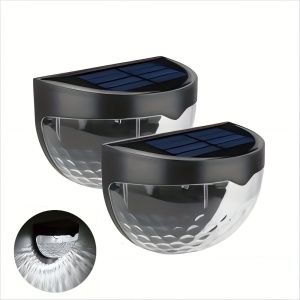 Set lămpi solare LED tip far – Negru, iluminat ambiental pentru exterior, TMYA48214N - Img 7