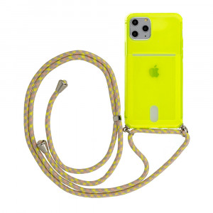 STRAP Fluo Husa pentru Iphone 12 Mini Lime