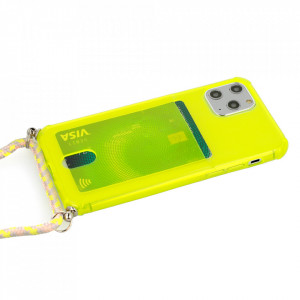 STRAP Fluo Husa pentru Iphone 12 Mini Lime - Img 5