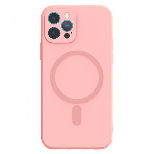 TEL PROTECT MagSilicone Carcasa pentru Iphone 12 Pro Light Roz