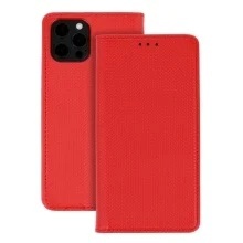 Telone Smart Book MAGNET Carcasa pentru MOTOROLA MOTO E7 POWER/E7I POWER Rosu
