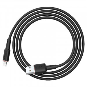 Acefast Cablu C2-02 MFI - USB to Lightning - 2,4A 1,2 metri Negru