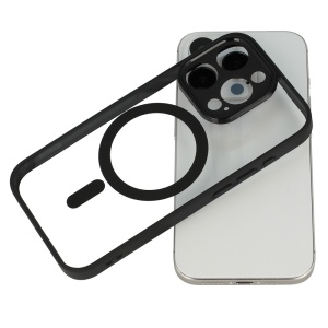 Acrylic Color Magsafe Case for Samsung Galaxy S24 Ultra black, POK060323 - Img 3