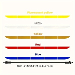 Autocolant Reflectorizant Pentru Bara De Protecție, PMUE51027A - Img 2