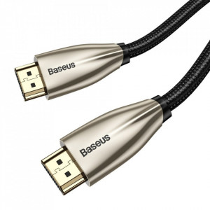 Baseus Cablu Horizontal - HDMI to HDMI - 2.0 4K 2 metri (CADSP-B01) negru