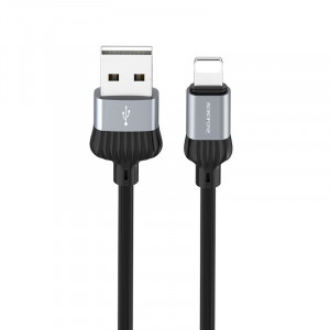 Cablu Borofone BX28 Dignity - USB to Lightning - 2,4A 1 metru gri - Img 3