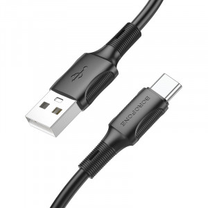 Cablu Borofone BX80 Succeed - USB to Type C - 3A 1 metre Negru
