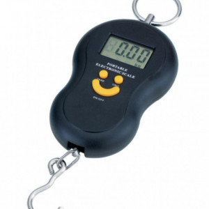 Cantar Electronic Portabil de Mana, Max 50Kg, Ecran LCD, Negru