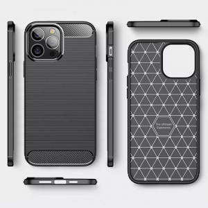 Carcasa Spate CARBON pentru IPHONE 11 PRO Negru