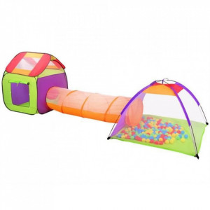 Cort pentru copii, 3 in 1–casa iglu cu tunel, PM000028813
