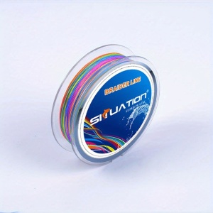 Fir textil rezistent pentru pescuit, impletit din PE cu 4 fire, TMQG11918 - Img 3