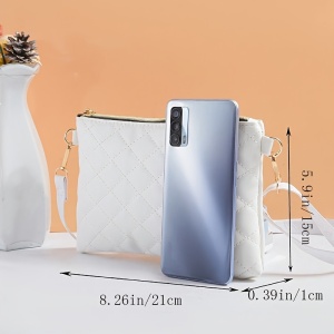 Geanta Crossbody, curea reglabila, inchidere cu fermoar, PMCU172945 - Img 6