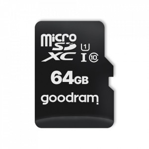 GOODRAM Memory MicroSD Card All in one - 64GB with adapter UHS I CLASS 10 100MB/s + reader