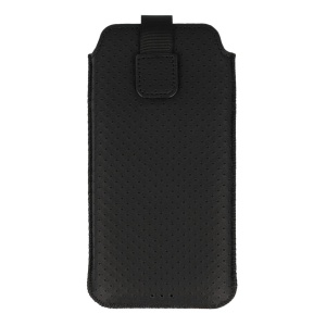 HIT Pouch Case (Size XXL) for Samsung S23 Ultra/S22 Ultra/M33/M23/A14 5G/Xiaomi Redmi 12C design 4 black