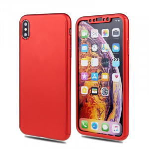 Husa iPhone XS Max 360° Rosie Premium Ultra Slim Cu Folie de Sticla