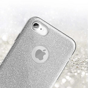 Husa pentru SAM A025 GALAXY A02S, SHINING Carcasa, argintie - Img 2