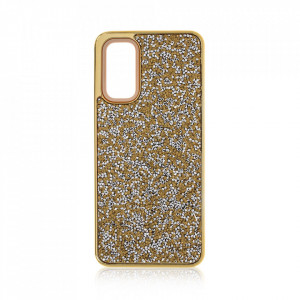 Husa pentru Samsung Galaxy S20 - Husa Luxury Glitter Diamond Auriu - Img 5