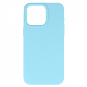 Husa Silicone Lite pentru Iphone 15 Plus light blue