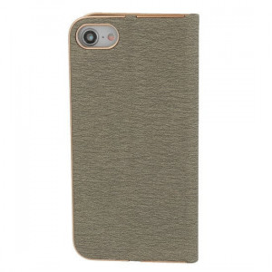 Husa Vennus Book cu margine metalica pentru Samsung Galaxy J5, POK018463