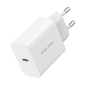 Incarcator de perete Blavec BC-7 GaN4, Tip C, cablu 1 metru Tip C la Tip C, 45W 3A, alb, MGLAD001953 - Img 4
