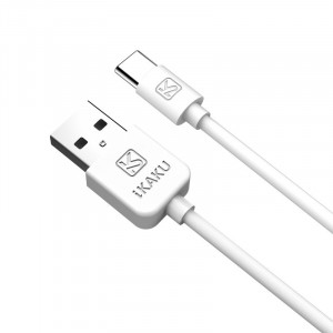 KAKU Cablu KSC-060 Suchang - USB to Tip C - 2,4A 1 metre alb