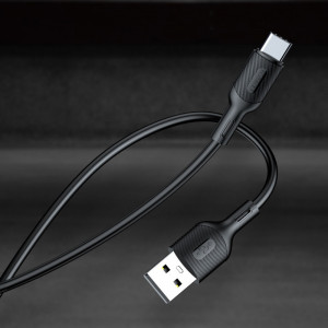 KAKU Cablu KSC-535 Kelang - USB to Tip C - 2,4A 1 metre alb - Img 2