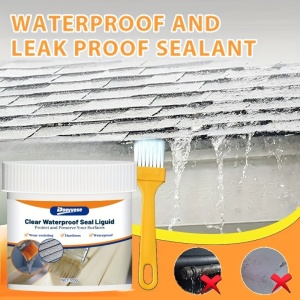 Kit de sigilare antiscurgere, rezistent la apa, pentru bai, acoperisuri, bucatarii, pereti, PMAG337076 - Img 7