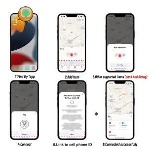 Mini Dispozitiv de Urmărire – Localizator GPS pentru Animale de Companie, Obiecte sau Persoane, disponibil pe aplicatia Find my pe IOS, TMKV136172 - Img 6