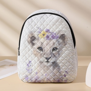 Rucsac damă Leona cu model Leu – Stil casual și adorabil, TMKM748621