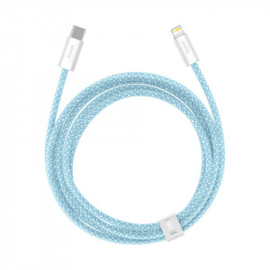 Baseus Cablu Dynamic - Tip C to Lightning - PD 20W 2 metri (CALD000103) Albastru