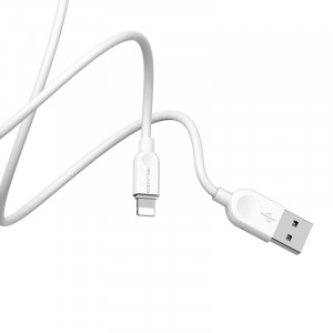 Borofone Cable BX14 LinkJet - USB to Lightning - 2,4A 3 metres white