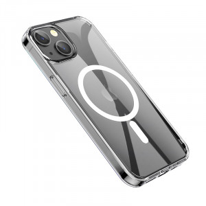 Borofone Carcasa BI5 Ice Shield Magnetic Iphone 15 Plus transparenta - Img 2