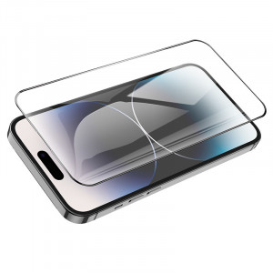 Borofone Tempered glass BF6 Diamond Armor Full Screen HD for Iphone 15 Pro Max - 10 pieces - Img 2