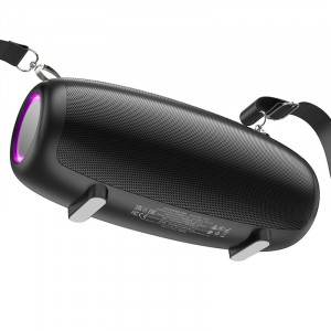 Boxa Portabila Bluetooth BP13 Dazzling with microphone Negru - Img 3