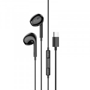 Casti Borofone BM30 Max Acoustic with Type C plug with microphone (DAC) Negru - Img 3