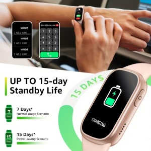 Ceas Smartwatch Moduri Multisport, Apelare Fără Fir, IP68, Wireless 4.0, TMLM402785 - Img 5