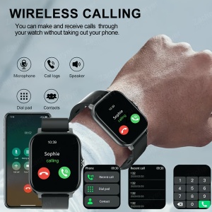 Ceas Smartwatch pentru barbati si femei, PMTX56450-NEGRU - Img 3