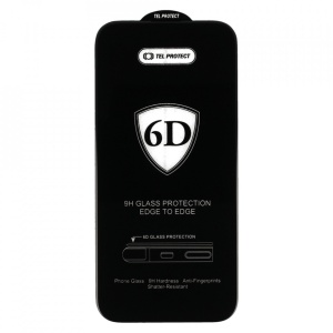 Full Glue 6D Sticla Tempered pentru MOTOROLA MOTO G53/G13/G23 BLACK - Img 2