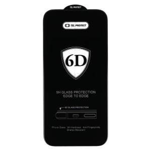 Full Glue 6D Tempered Glass for XIAOMI REDMI 13C 4G/5G BLACK