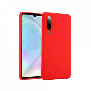 Husa Huawei Mate P30 Rosie din Silicon Premium Ultra Soft